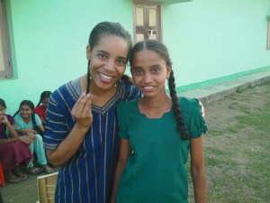 Second Delegation 2012. Rose Taylor and her sponsored daughter "Ruth." 